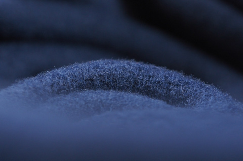 Wełna płaszczowa - Navy blue Wełna płaszczowa - Navy blue