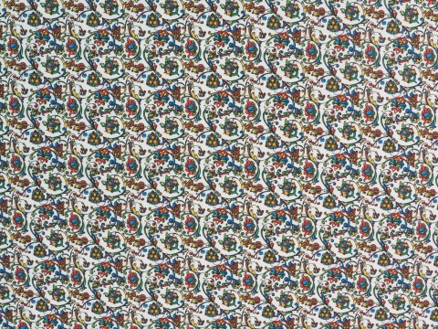 Bawełna - Kwiatowe ornamenty Bawełna - Kwiatowe ornamenty