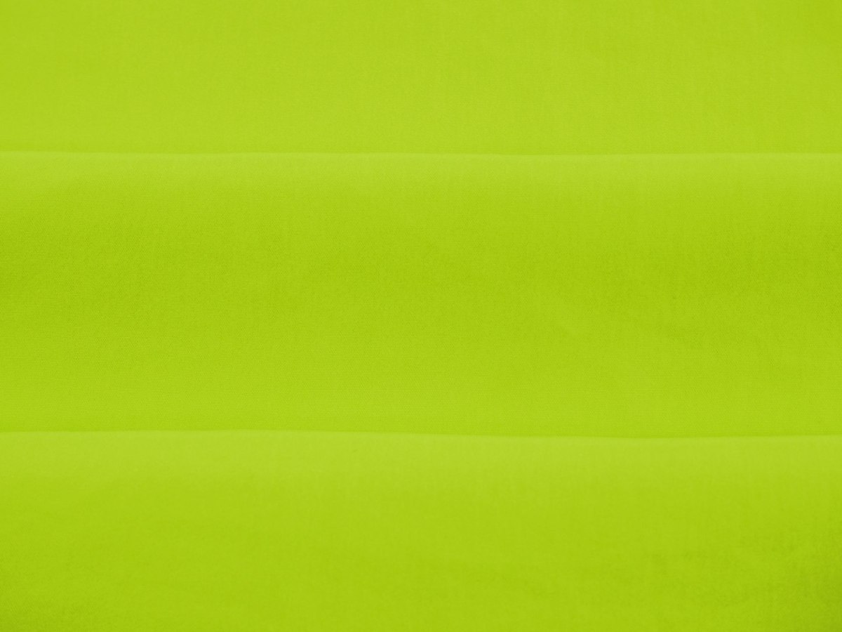 Jedwab cupro - Neonowy żółty