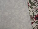 Bawełna elatsyczna - Kwiaty i zielone liście Bawełna elatsyczna - Kwiaty i zielone liście