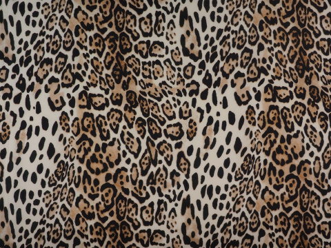 Jedwab twill - Ciepła pantera Jedwab twill - Ciepła pantera