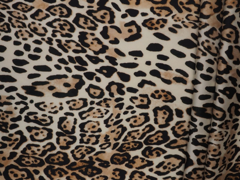 Jedwab twill - Ciepła pantera Jedwab twill - Ciepła pantera