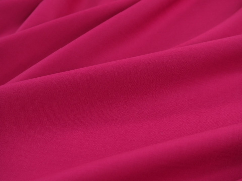 Wełna double face - Zgaszona fuksja