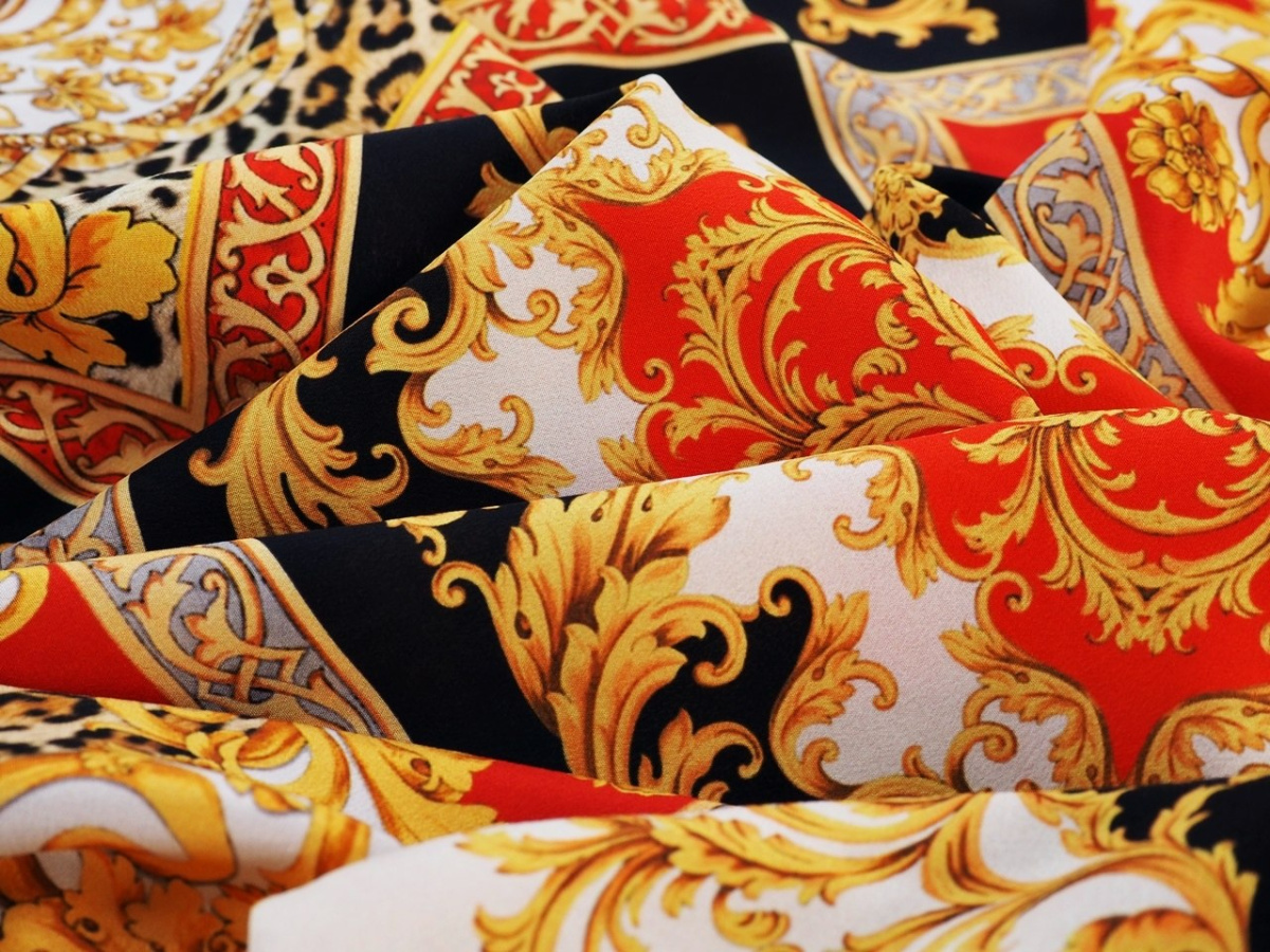 jedwab krepa kwadraty ornamenty pantera jedwab krepa kwadraty ornamenty pantera