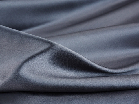 Jedwab elastyczny - Ciemne srebro Alta Moda