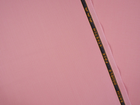 wełna double face morelowy róż