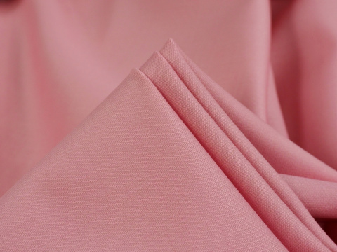 wełna double face morelowy róż