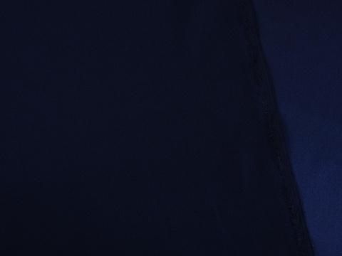 jedwab elastyczny ciemny granat