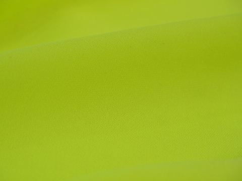 Jedwab muślin - Neonowy żółty Jedwab muślin - Neonowy żółty