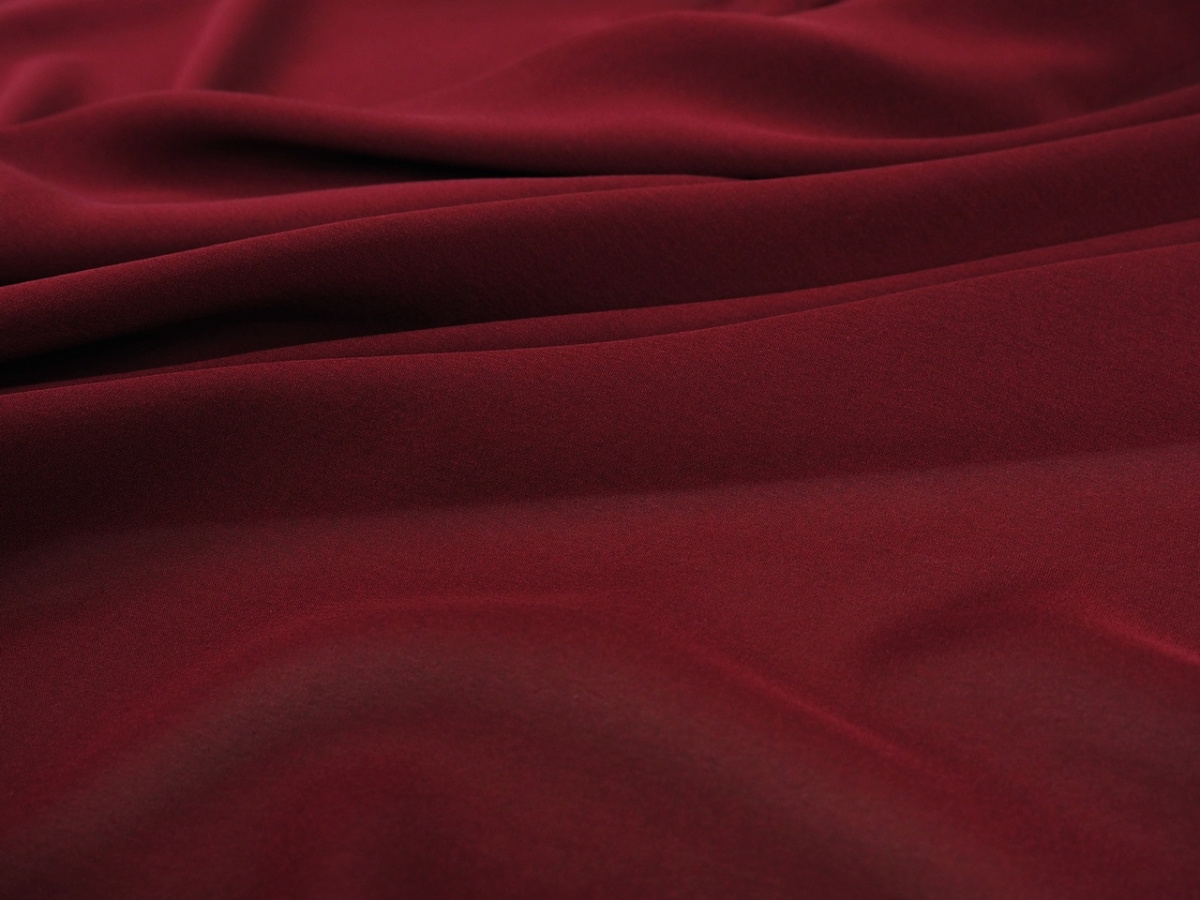 Jedwab szyfon - Bordo Jedwab szyfon - Bordo