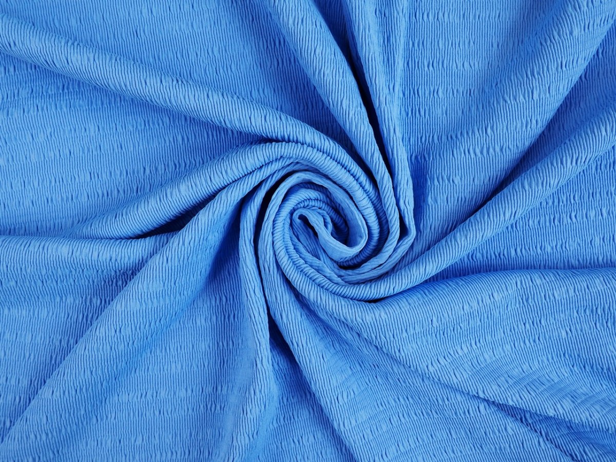 Lycra - Marszczony błękit Lycra - Marszczony błękit