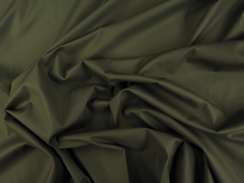 Bawełna elastyczna premium - Ciemna oliwka [kupon 0,95 m]