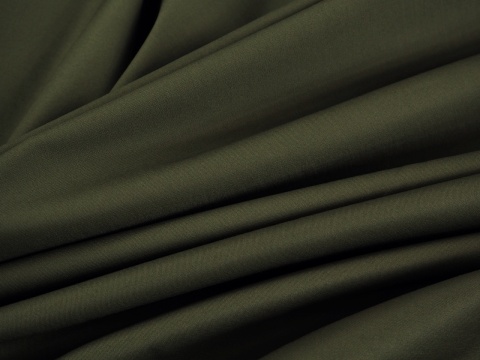 Bawełna elastyczna premium - Ciemna oliwka [kupon 0,95 m]