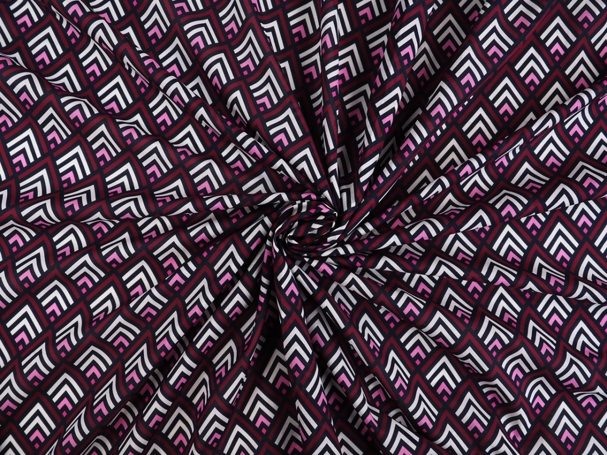 Bawełna - Powtarzalne romby retro Bawełna - Powtarzalne romby retro