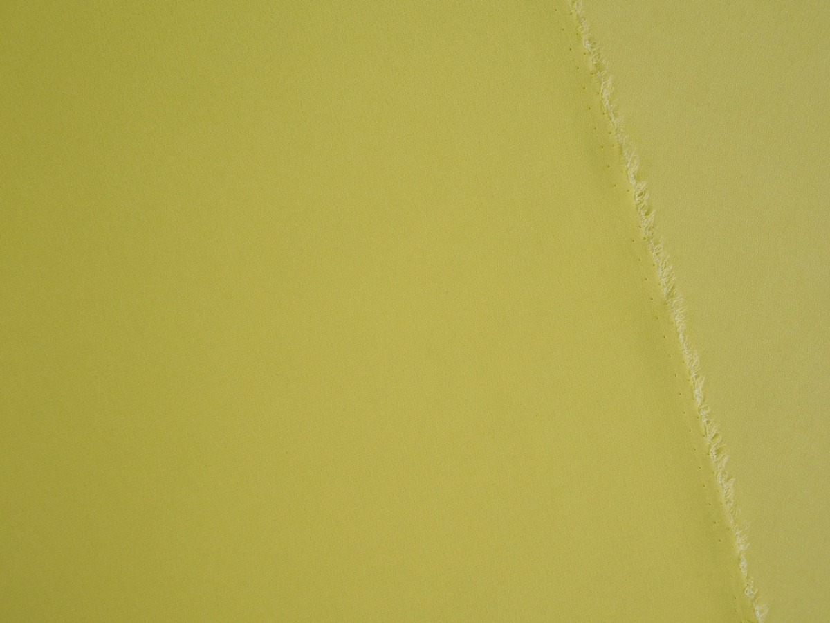 Jedwab krepa - Pastelowy żółty Jedwab krepa - Pastelowy żółty