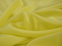 Jedwab krepa - Pastelowy żółty