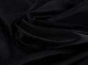 Podszewka wiskozowa elastyczna - Nasycony czarny