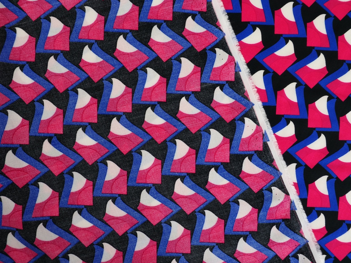 Wiskoza - Geometryczne falki Wiskoza - Geometryczne falki