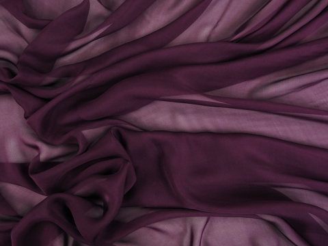 Jedwab szyfon - Bordo Jedwab szyfon - Bordo