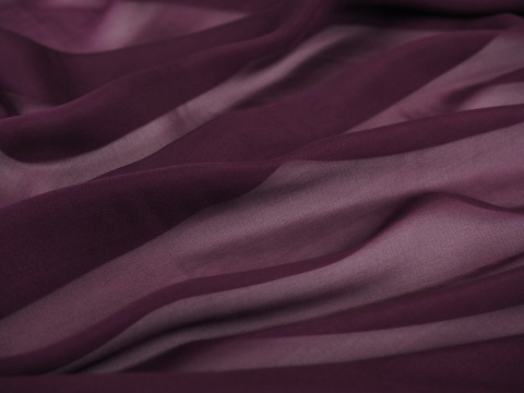 Jedwab szyfon - Bordo Jedwab szyfon - Bordo