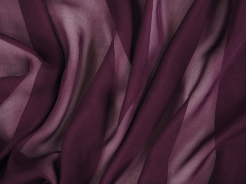 Jedwab szyfon - Bordo Jedwab szyfon - Bordo