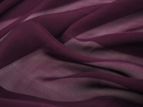 Jedwab szyfon - Bordo Jedwab szyfon - Bordo