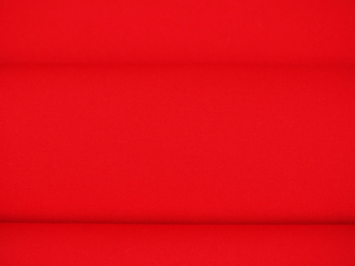 Bawełna elastyczna premium - Nasycona czerwień [kupon 1,6 m]