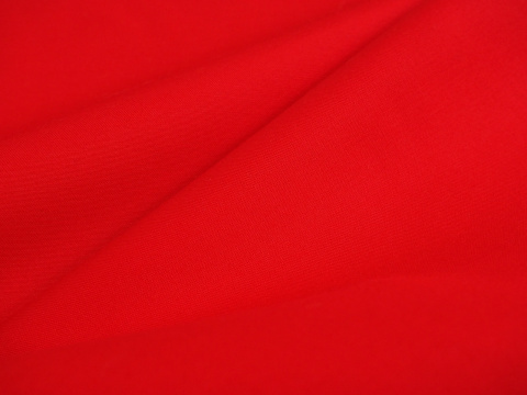 Bawełna elastyczna premium - Nasycona czerwień