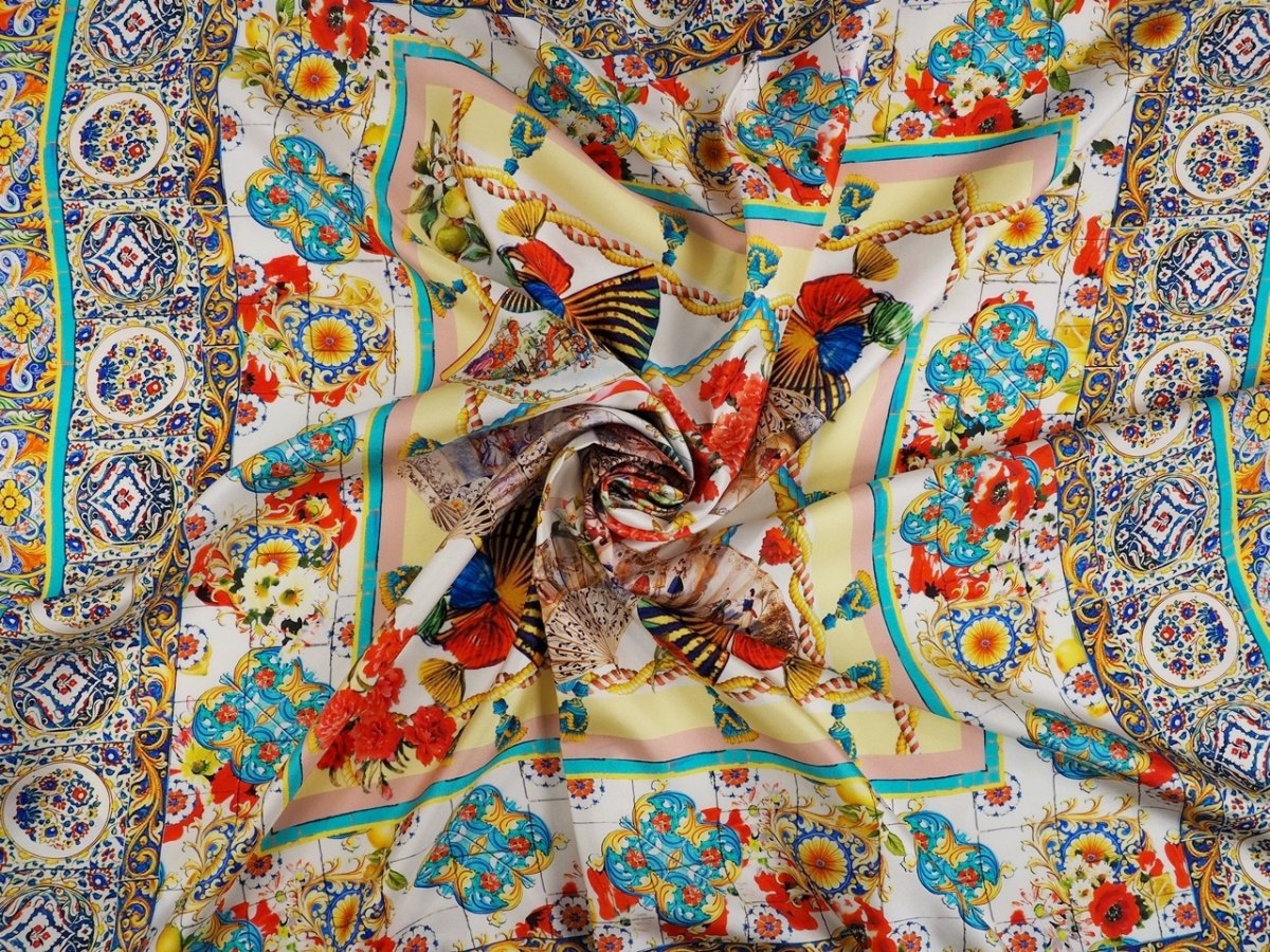 Jedwab twill - Wachlarze Jedwab twill - Wachlarze
