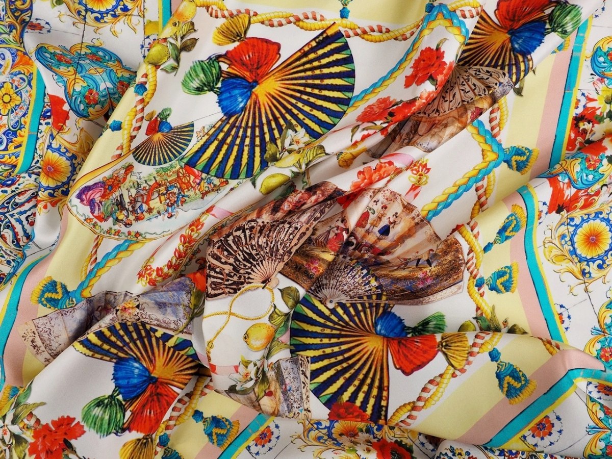 Jedwab twill - Wachlarze Jedwab twill - Wachlarze