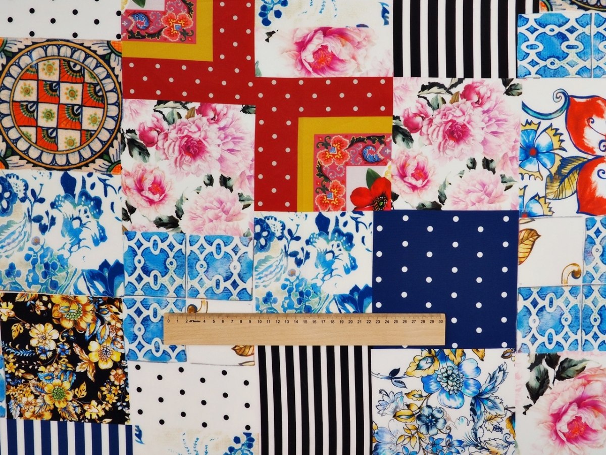 Jedwab - Kafle patchwork Jedwab - Kafle patchwork