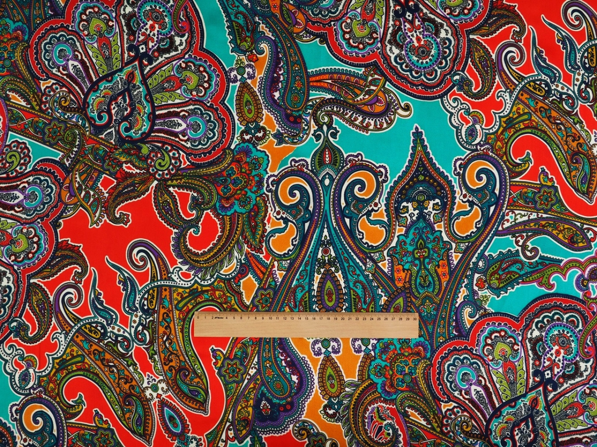 Jedwab kreszowany - Orientalne wzory Jedwab kreszowany - Orientalne wzory