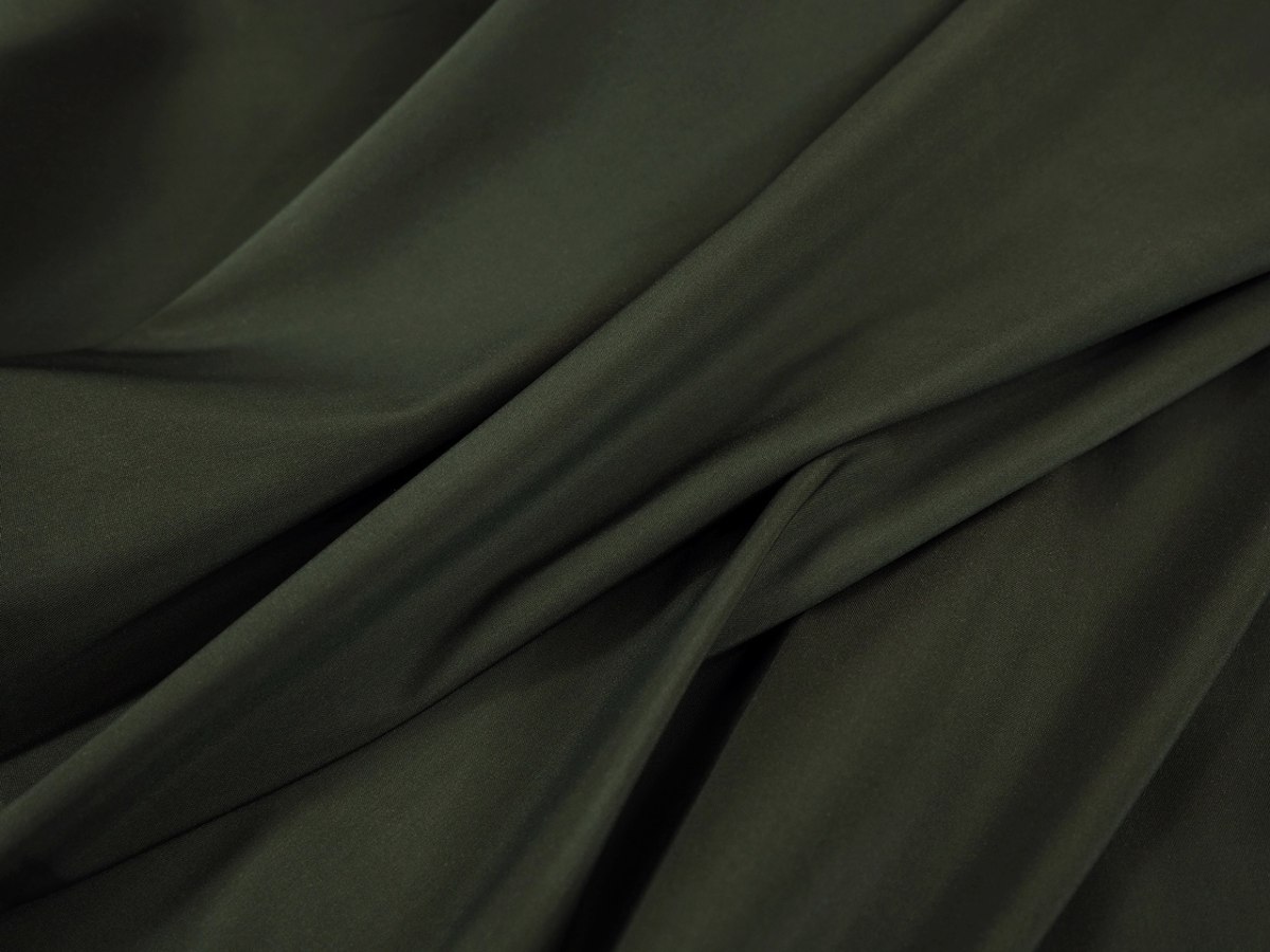 Podszewka wiskozowa - Ciemna oliwka khaki Podszewka wiskozowa - Ciemna oliwka khaki