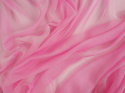 Jedwab szyfon - Słodki róż perłowy