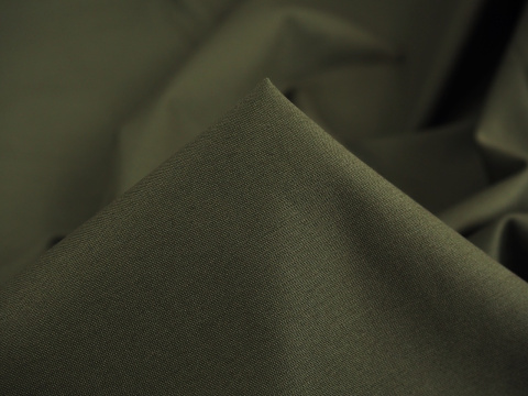 Bawełna elastyczna premium - Ciemna oliwka