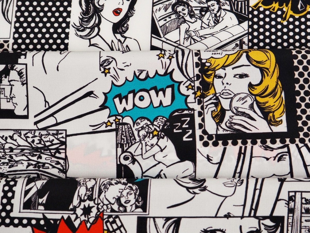 Jedwab - Pop art komiks Jedwab - Pop art komiks