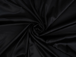 Jedwab elastyczny - Czarny Alta Moda [kupon 0,8m]
