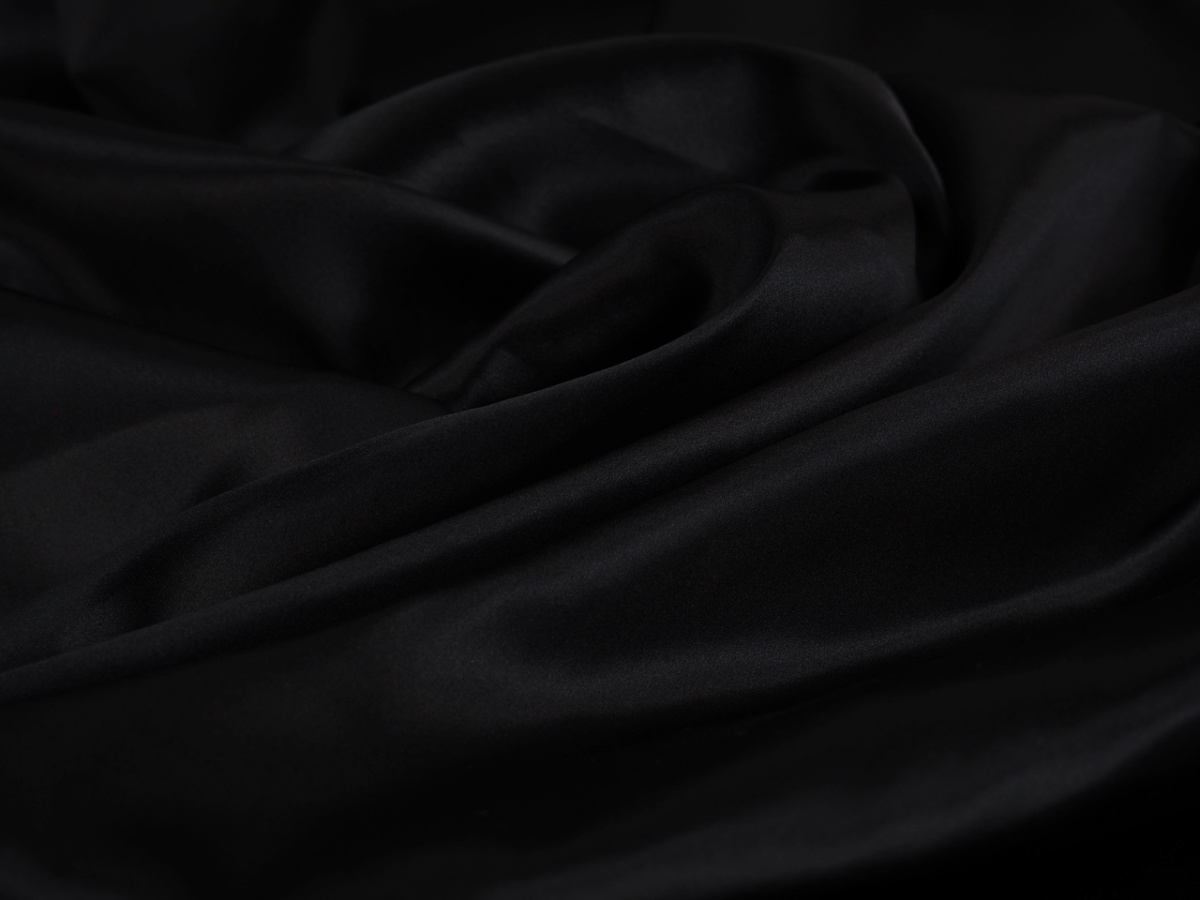 Jedwab elastyczny - Czarny Alta Moda