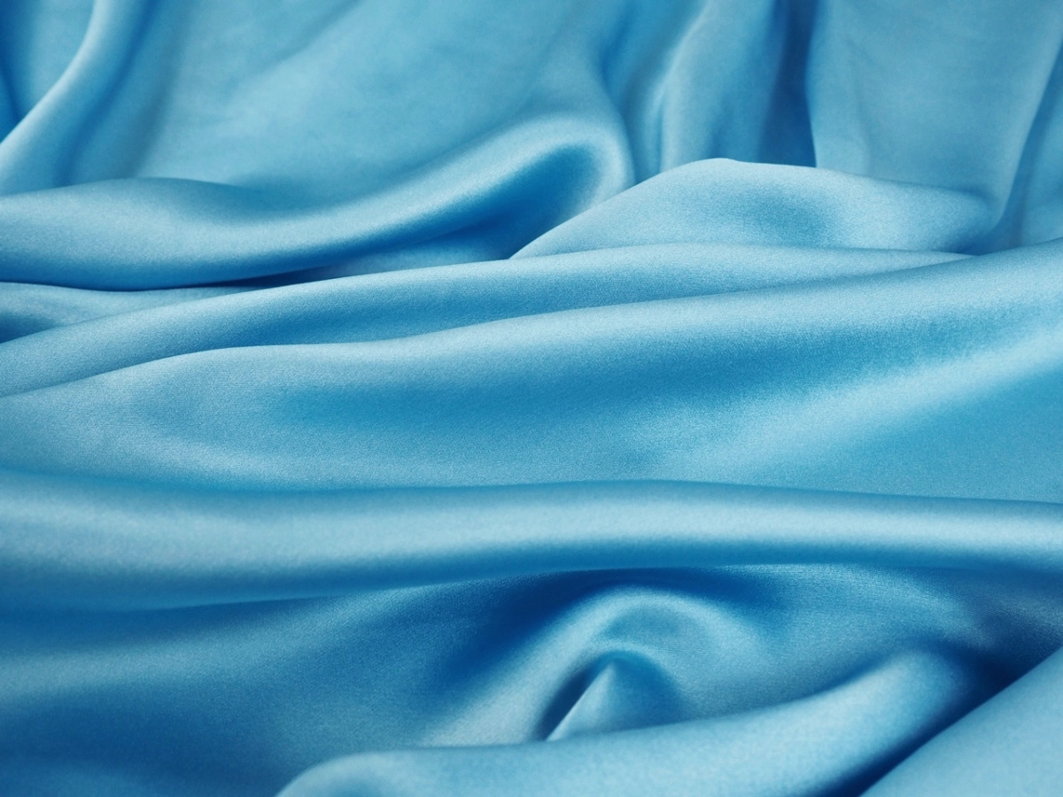 Jedwab satyna - Baby blue Jedwab satyna - Baby blue