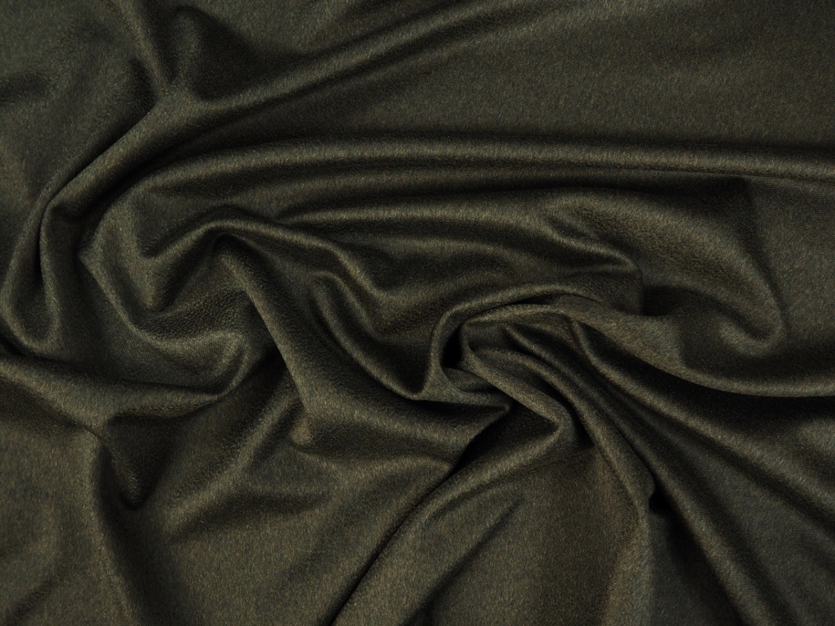 Kaszmir - Khaki melanż Loro Piana Kaszmir - Khaki melanż Loro Piana