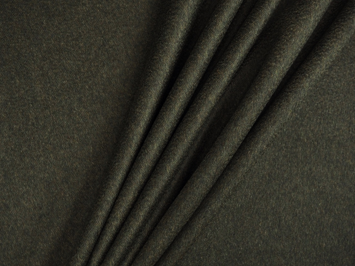Kaszmir - Khaki melanż Loro Piana Kaszmir - Khaki melanż Loro Piana