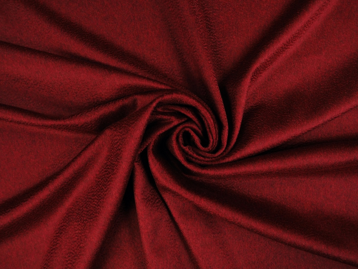 Kaszmir z wełną zibellino - Bordo Loro Piana Kaszmir z wełną zibellino - Bordo Loro Piana