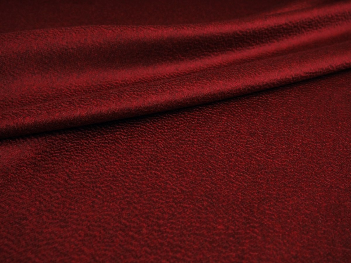 Kaszmir z wełną zibellino - Bordo Loro Piana Kaszmir z wełną zibellino - Bordo Loro Piana