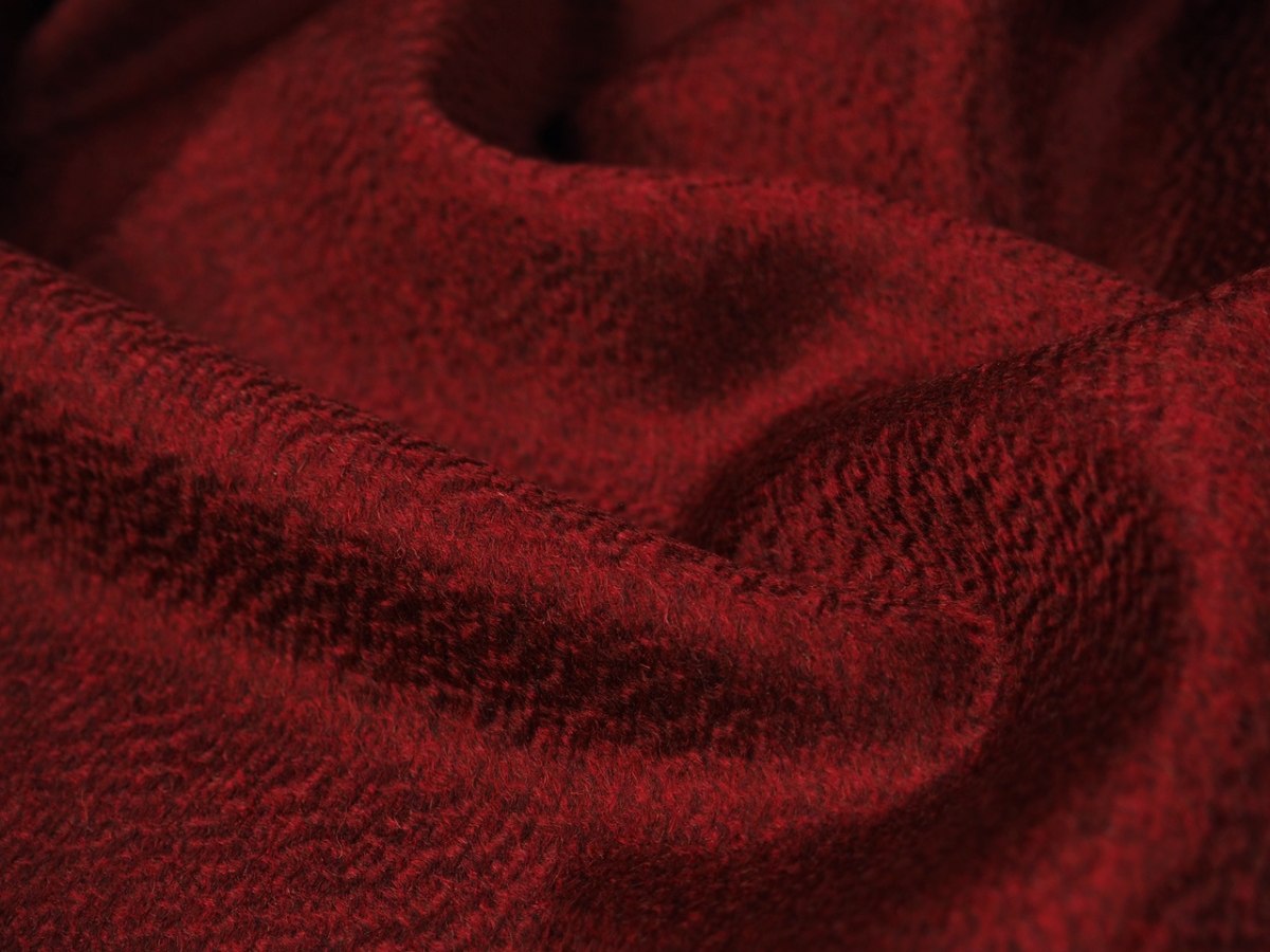 Kaszmir z wełną zibellino - Bordo Loro Piana Kaszmir z wełną zibellino - Bordo Loro Piana