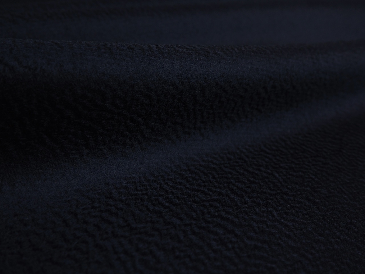Wełna z kaszmirem Loro Piana - Granat denim Wełna z kaszmirem Loro Piana - Granat denim