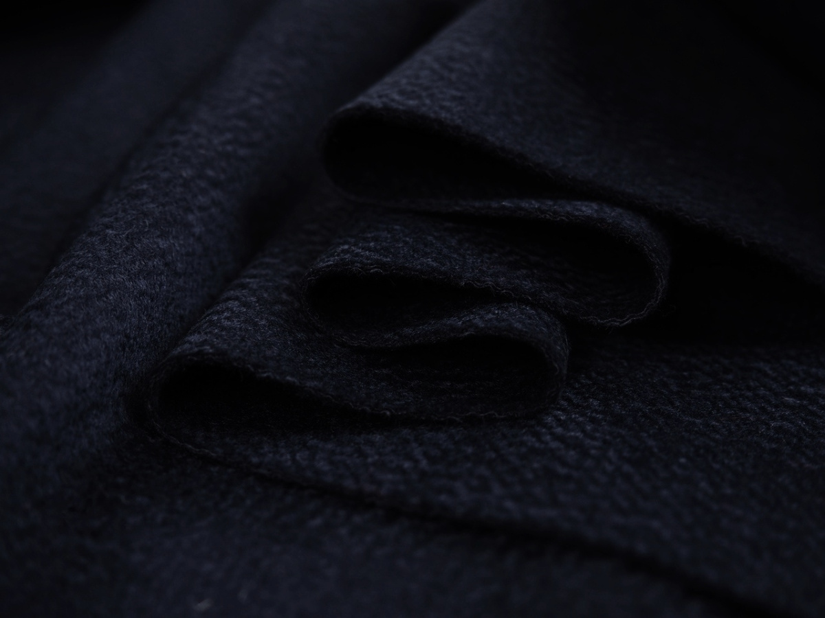 Wełna z kaszmirem Loro Piana - Granat denim Wełna z kaszmirem Loro Piana - Granat denim