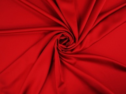 Wiskoza z poliamidem - Czerwień klasyczny cady [kupon 2,6 m]