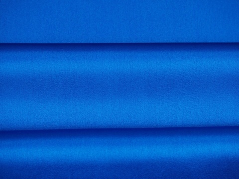 Jedwab elastyczny podwójny - Elektryczny niebieski