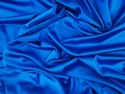 Jedwab elastyczny podwójny - Elektryczny niebieski