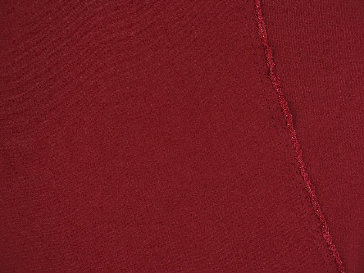 Jedwab krepa double cady - Bordo Jedwab krepa double cady - Bordo